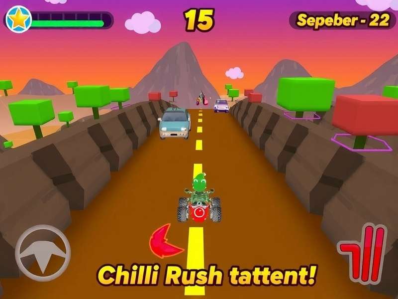 Chilli Rush Race gameplay screenshot
